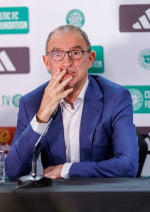 Martin O Neill and Shaun Maloney 28.10.2025 Celtic press conference, PK, Pressekonferenz Martin O Neill and Shaun Maloney. Martin O Neill  Copyright: xKennyxRamsay.x78xNewarkxStreet.x NINTCHDBPICT001034512480