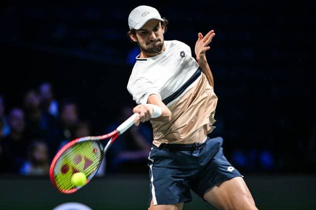 October 29, 2025, Nanterre, France, France: Valentin VACHEROT of Monaco during the third day of the Rolex Paris Masters 1000 tennis tournament at Accor Arena on October 29, 2025 in Nanterre near Paris, France. Nanterre France - ZUMAm308 20251029_zsp_m308_003 Copyright: xMatthieuxMirvillex