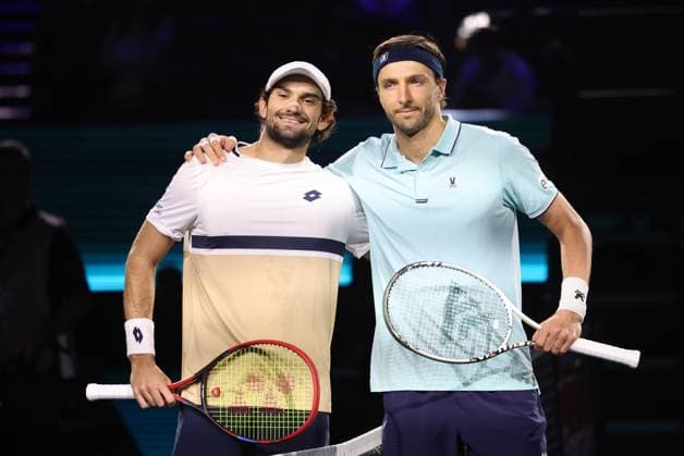 ROLEX PARIS MASTERS TENNIS 2025 Thierry Larret MAXPPP - Nanterre (92) 29 10 2025 Thierry Larret Maxppp. Tennis. Rolex Paris Masters. Paris La Defense, Nanterre (92). Du 25 octobre au 2 novembre 2025. Mercredi 29 octobre 2025. Arthur RINDERKNECH (FRA) vs Valentin VACHEROT (MON) Nanterre (92) PARIS LA DEFENSE ARENA ILE DE FRANCE FRANCE  Copyright: xMAXPPPxThierryxLarretx TLR202510291495 TLR202510291495