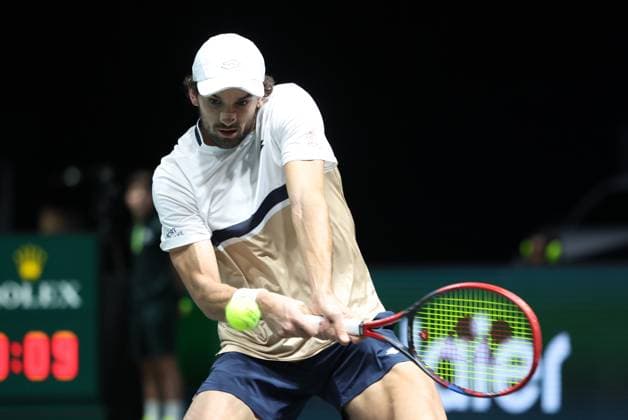 ROLEX PARIS MASTERS TENNIS 2025 Thierry Larret MAXPPP - Nanterre (92) 29 10 2025 Thierry Larret Maxppp. Tennis. Rolex Paris Masters. Paris La Defense, Nanterre (92). Du 25 octobre au 2 novembre 2025. Mercredi 29 octobre 2025. Arthur RINDERKNECH (FRA) vs Valentin VACHEROT (MON) Nanterre (92) PARIS LA DEFENSE ARENA ILE DE FRANCE FRANCE  Copyright: xMAXPPPxThierryxLarretx TLR202510291498 TLR202510291498