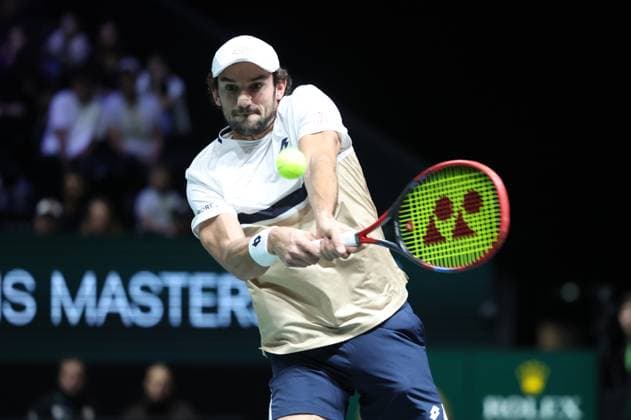 ROLEX PARIS MASTERS TENNIS 2025 Thierry Larret MAXPPP - Nanterre (92) 29 10 2025 Thierry Larret Maxppp. Tennis. Rolex Paris Masters. Paris La Defense, Nanterre (92). Du 25 octobre au 2 novembre 2025. Mercredi 29 octobre 2025. Arthur RINDERKNECH (FRA) vs Valentin VACHEROT (MON) Nanterre (92) PARIS LA DEFENSE ARENA ILE DE FRANCE FRANCE  Copyright: xMAXPPPxThierryxLarretx TLR202510291501 TLR202510291501