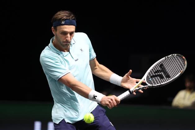 ROLEX PARIS MASTERS TENNIS 2025 Thierry Larret MAXPPP - Nanterre (92) 29 10 2025 Thierry Larret Maxppp. Tennis. Rolex Paris Masters. Paris La Defense, Nanterre (92). Du 25 octobre au 2 novembre 2025. Mercredi 29 octobre 2025. Arthur RINDERKNECH (FRA) vs Valentin VACHEROT (MON) Nanterre (92) PARIS LA DEFENSE ARENA ILE DE FRANCE FRANCE  Copyright: xMAXPPPxThierryxLarretx TLR202510291502 TLR202510291502
