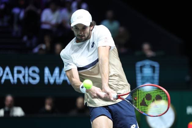 ROLEX PARIS MASTERS TENNIS 2025 Thierry Larret MAXPPP - Nanterre (92) 29 10 2025 Thierry Larret Maxppp. Tennis. Rolex Paris Masters. Paris La Defense, Nanterre (92). Du 25 octobre au 2 novembre 2025. Mercredi 29 octobre 2025. Arthur RINDERKNECH (FRA) vs Valentin VACHEROT (MON) Nanterre (92) PARIS LA DEFENSE ARENA ILE DE FRANCE FRANCE  Copyright: xMAXPPPxThierryxLarretx TLR202510291506 TLR202510291506
