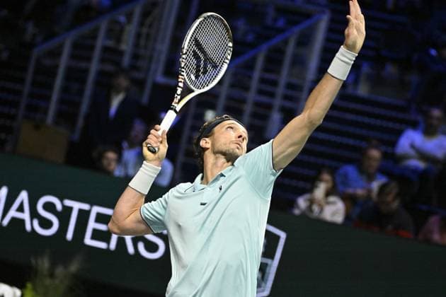 Rolex Paris Masters 2025 - Tennis - ATP, Tennis Herren - Rolex Paris Masters 2025 - Arthur Rinderknech - France ParisFrance  Copyright: xChryslenexCaillaudx xPznewsx