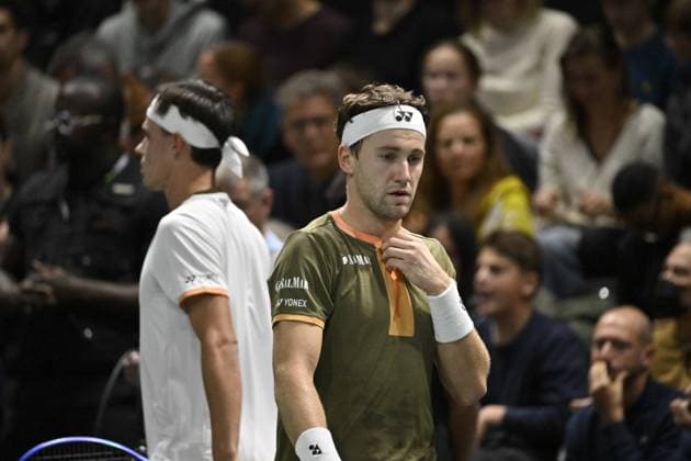 Rolex Paris Masters 2025 - Tennis - ATP, Tennis Herren - Rolex Paris Masters 2025 - Casper Ruud - Norvege ParisFrance  Copyright: xChryslenexCaillaudx xPznewsx