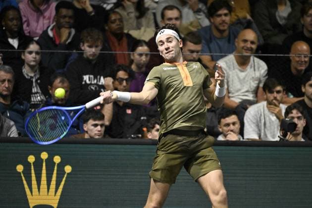 Rolex Paris Masters 2025 - Tennis - ATP, Tennis Herren - Rolex Paris Masters 2025 - Casper Ruud - Norvege ParisFrance  Copyright: xChryslenexCaillaudx xPznewsx