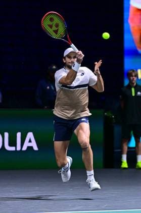 TENNIS : Rolex Paris Masters - Paris - 29 10 2025 Valentin Vacherot ( Monaco ) during the Rolex Paris Masters at Paris La Defense Arena on October 29, 2025 in Nanterre, France. (Photo by Federico Pestellini PSNewz ) ParisFrance  Copyright: xFedericoxPestellinix
