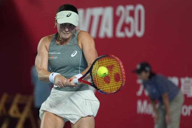 Hong Kong Tennis Open - Day 5 German tennis player Eva Lys during a match at the Hong Kong Tennis Open on October 29, 2025 in Hong Kong (Photo by Ethan Hunter Nexpher Images) Hong Kong