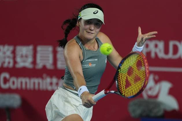 Hong Kong Tennis Open - Day 5 German tennis player Eva Lys during a match at the Hong Kong Tennis Open on October 29, 2025 in Hong Kong (Photo by Ethan Hunter Nexpher Images) Hong Kong