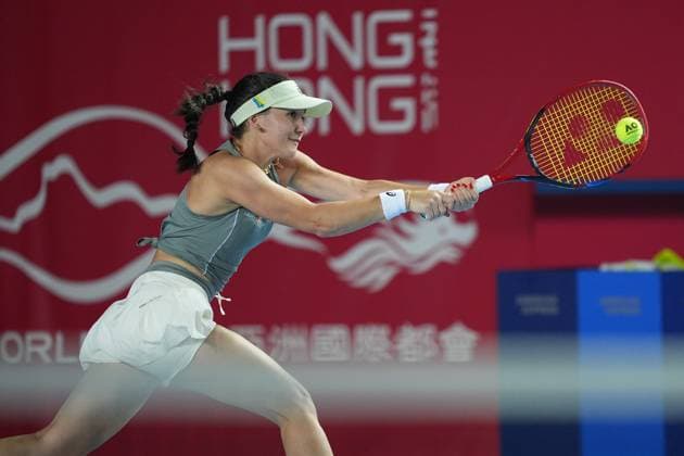 Hong Kong Tennis Open - Day 5 German tennis player Eva Lys during a match at the Hong Kong Tennis Open on October 29, 2025 in Hong Kong (Photo by Ethan Hunter Nexpher Images) Hong Kong