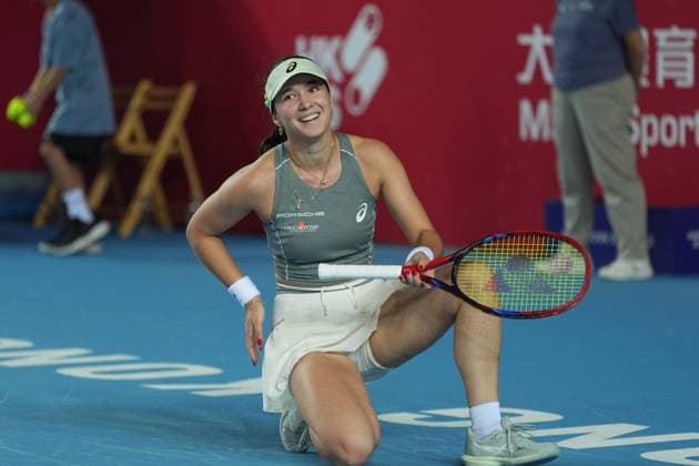 Hong Kong Tennis Open - Day 5 German tennis player Eva Lys during a match at the Hong Kong Tennis Open on October 29, 2025 in Hong Kong (Photo by Ethan Hunter Nexpher Images) Hong Kong