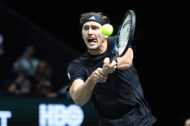 ROLEX PARIS MASTERS TENNIS 2025 Thierry Larret MAXPPP - Nanterre (92) 29 10 2025 Thierry Larret Maxppp. Tennis. Rolex Paris Masters. Paris La Defense, Nanterre (92). Du 25 octobre au 2 novembre 2025. Mercredi 29 octobre 2025. Ugo CARABELLI (ARG) vs Alexander ZVEREV (GER) Nanterre (92) PARIS LA DEFENSE ARENA ILE DE FRANCE FRANCE  Copyright: xMAXPPPxThierryxLarretx TLR202510291794 TLR202510291794