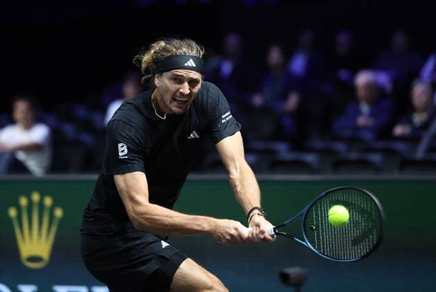 ROLEX PARIS MASTERS TENNIS 2025 Thierry Larret MAXPPP - Nanterre (92) 29 10 2025 Thierry Larret Maxppp. Tennis. Rolex Paris Masters. Paris La Defense, Nanterre (92). Du 25 octobre au 2 novembre 2025. Mercredi 29 octobre 2025. Ugo CARABELLI (ARG) vs Alexander ZVEREV (GER) Nanterre (92) PARIS LA DEFENSE ARENA ILE DE FRANCE FRANCE  Copyright: xMAXPPPxThierryxLarretx TLR202510291800 TLR202510291800