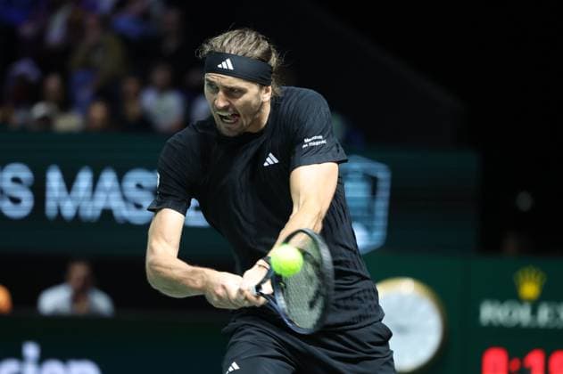 ROLEX PARIS MASTERS TENNIS 2025 Thierry Larret MAXPPP - Nanterre (92) 29 10 2025 Thierry Larret Maxppp. Tennis. Rolex Paris Masters. Paris La Defense, Nanterre (92). Du 25 octobre au 2 novembre 2025. Mercredi 29 octobre 2025. Ugo CARABELLI (ARG) vs Alexander ZVEREV (GER) Nanterre (92) PARIS LA DEFENSE ARENA ILE DE FRANCE FRANCE  Copyright: xMAXPPPxThierryxLarretx TLR202510291802 TLR202510291802