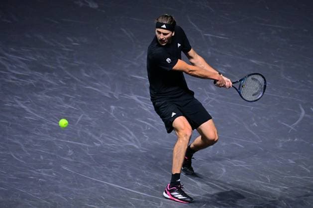 TENNIS : Rolex Paris Masters - Paris - 29 10 2025 Alexander Zverev ( Germany ) during the Rolex Paris Masters at Paris La Defense Arena on October 29, 2025 in Nanterre, France. (Photo by Federico Pestellini PSNewz ) ParisFrance  Copyright: xFedericoxPestellinix
