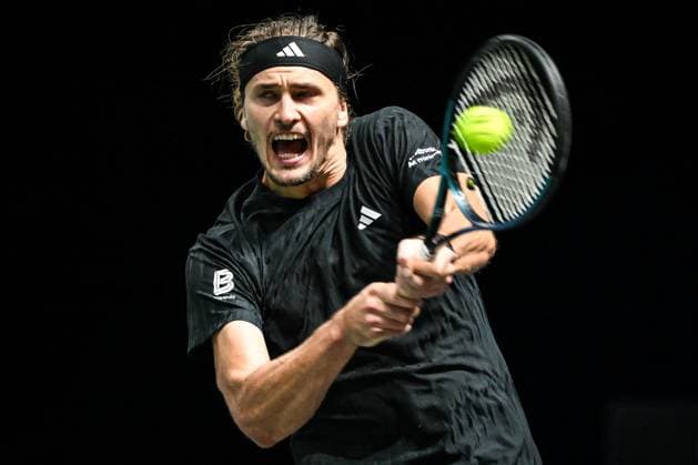 October 29, 2025, Nanterre, France, France: Alexander ZVEREV of Germany during the third day of the Rolex Paris Masters 1000 tennis tournament at Accor Arena on October 29, 2025 in Nanterre near Paris, France. Nanterre France - ZUMAm308 20251029_zsp_m308_046 Copyright: xMatthieuxMirvillex