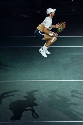 Rolex Paris Master Second Round Valentin Vacherot (FRA) during his second round at the 2025 Rolex Paris Masters at the U Arena in Paris, FRANCE, on October 29, 2025. Photo by Corinne Dubreuil ABACAPRESS.COM Paris Ile-de-France France  Copyright: xDubreuilxCorinne ABACAx
