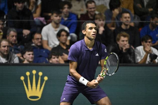 Rolex Paris Masters 2025 - Tennis - ATP, Tennis Herren - Rolex Paris Masters 2025 - Felix Auger Aliassime - Canada ParisFrance  Copyright: xChryslenexCaillaudx xPznewsx