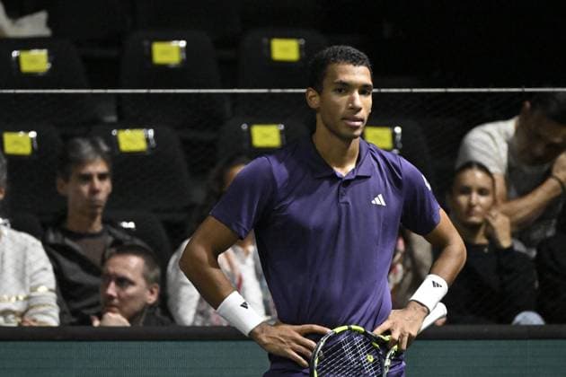 Rolex Paris Masters 2025 - Tennis - ATP, Tennis Herren - Rolex Paris Masters 2025 - Felix Auger Aliassime - Canada ParisFrance  Copyright: xChryslenexCaillaudx xPznewsx