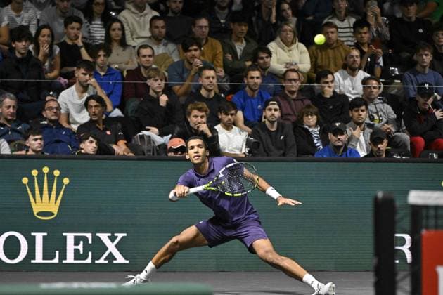 Rolex Paris Masters 2025 - Tennis - ATP, Tennis Herren - Rolex Paris Masters 2025 - Felix Auger Aliassime - Canada ParisFrance  Copyright: xChryslenexCaillaudx xPznewsx