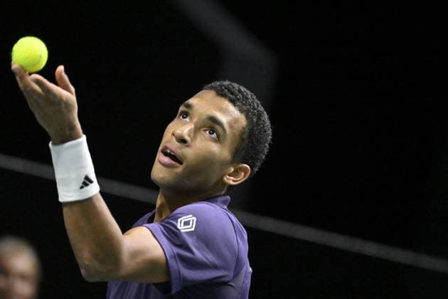 Rolex Paris Masters 2025 - Tennis - ATP, Tennis Herren - Rolex Paris Masters 2025 - Felix Auger Aliassime - Canada ParisFrance  Copyright: xChryslenexCaillaudx xPznewsx