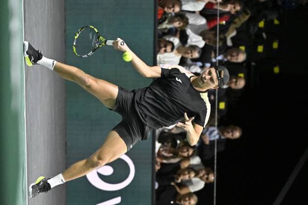 Rolex Paris Masters 2025 - Tennis - ATP, Tennis Herren - Rolex Paris Masters 2025 - Alexandre Muller - France ParisFrance  Copyright: xChryslenexCaillaudx xPznewsx