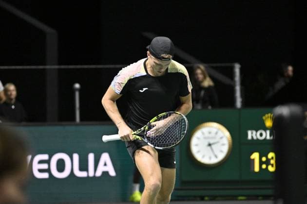 Rolex Paris Masters 2025 - Tennis - ATP, Tennis Herren - Rolex Paris Masters 2025 - Alexandre Muller - France ParisFrance  Copyright: xChryslenexCaillaudx xPznewsx