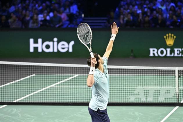 Rolex Paris Masters 2025 - Tennis - ATP, Tennis Herren - Rolex Paris Masters 2025 - Arthur Rinderknech - France ParisFrance  Copyright: xChryslenexCaillaudx xPznewsx