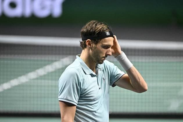 Rolex Paris Masters 2025 - Tennis - ATP, Tennis Herren - Rolex Paris Masters 2025 - Arthur Rinderknech - France ParisFrance  Copyright: xChryslenexCaillaudx xPznewsx