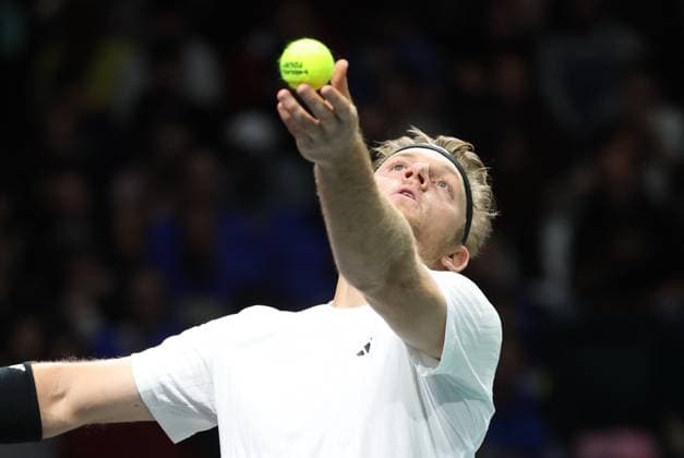 ROLEX PARIS MASTERS TENNIS 2025 Thierry Larret MAXPPP - Nanterre (92) 29 10 2025 Thierry Larret Maxppp. Tennis. Rolex Paris Masters. Paris La Defense, Nanterre (92). Du 25 octobre au 2 novembre 2025. Mercredi 29 octobre 2025. Alenjandro DAVIDOVICH FOKINA (ESP) vs Arthur CAZAUX (FRA) Nanterre (92) PARIS LA DEFENSE ARENA ILE DE FRANCE FRANCE  Copyright: xMAXPPPxThierryxLarretx TLR202510291972 TLR202510291972