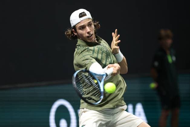 ROLEX PARIS MASTERS TENNIS 2025 Thierry Larret MAXPPP - Nanterre (92) 29 10 2025 Thierry Larret Maxppp. Tennis. Rolex Paris Masters. Paris La Defense, Nanterre (92). Du 25 octobre au 2 novembre 2025. Mercredi 29 octobre 2025. Alenjandro DAVIDOVICH FOKINA (ESP) vs Arthur CAZAUX (FRA) Nanterre (92) PARIS LA DEFENSE ARENA ILE DE FRANCE FRANCE  Copyright: xMAXPPPxThierryxLarretx TLR202510291973 TLR202510291973