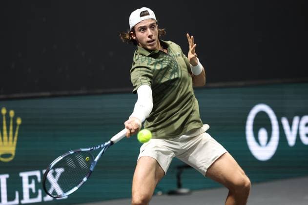 ROLEX PARIS MASTERS TENNIS 2025 Thierry Larret MAXPPP - Nanterre (92) 29 10 2025 Thierry Larret Maxppp. Tennis. Rolex Paris Masters. Paris La Defense, Nanterre (92). Du 25 octobre au 2 novembre 2025. Mercredi 29 octobre 2025. Alenjandro DAVIDOVICH FOKINA (ESP) vs Arthur CAZAUX (FRA) Nanterre (92) PARIS LA DEFENSE ARENA ILE DE FRANCE FRANCE  Copyright: xMAXPPPxThierryxLarretx TLR202510291974 TLR202510291974