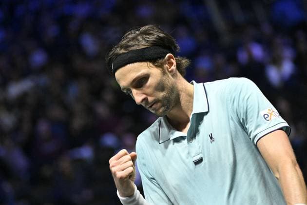 Rolex Paris Masters 2025 - Tennis - ATP, Tennis Herren - Rolex Paris Masters 2025 - Arthur Rinderknech - France ParisFrance  Copyright: xChryslenexCaillaudx xPznewsx