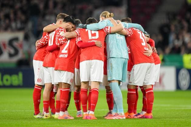 Soccer, DFB Cup, 20251029, FSV Mainz 05 VfB Stuttgart In the picture Mainz swears in Mainz MEWA Arena Rheinland Pfalz Germany Copyright: Passion2Press MarkusxFischerx