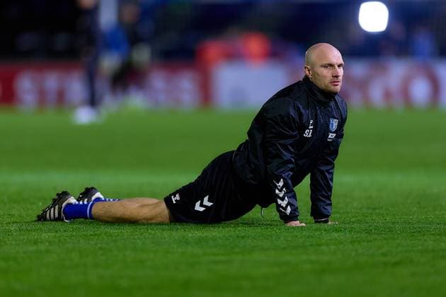 Silvio Bankert 1 FC Magdeburg, Co Coach at Aufwaermen GER, FV Illertissen 1921 e V vs 1 FC Magdeburg, Football, Mens DFB Cup, 2nd round, 2025 2026 season, 29 10 2025 GER, FV Illertissen 1921 e V vs 1 FC Magdeburg, Football, Mens DFB Cup, 2nd round, 2025 2026 season, 29 10 2025 Illertissen Copyright: xEibner-Pressefoto GeraldxOelze-dexStoppanyx EP_ODS