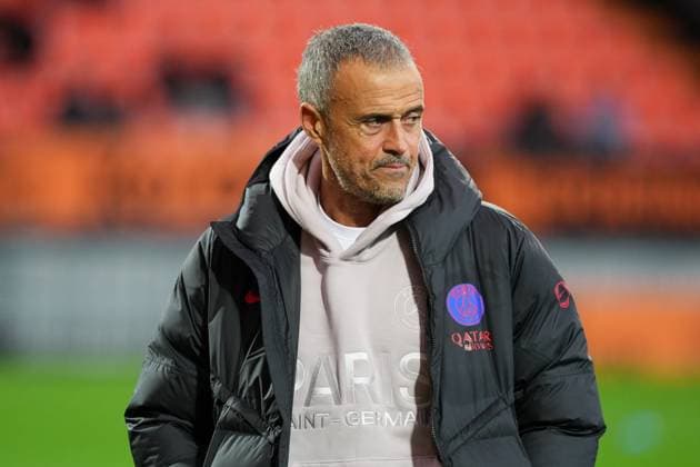 FC Lorient v Paris Saint-Germain - Ligue 1 McDonald s 2025 2026 Luis ENRIQUE (Entraineur PSG) during the Ligue 1 McDonald s match between Lorient and Paris at Stade du Moustoir on October 29, 2025 in Lorient, France. ( Lorient France  Copyright: xFEPx 776348176