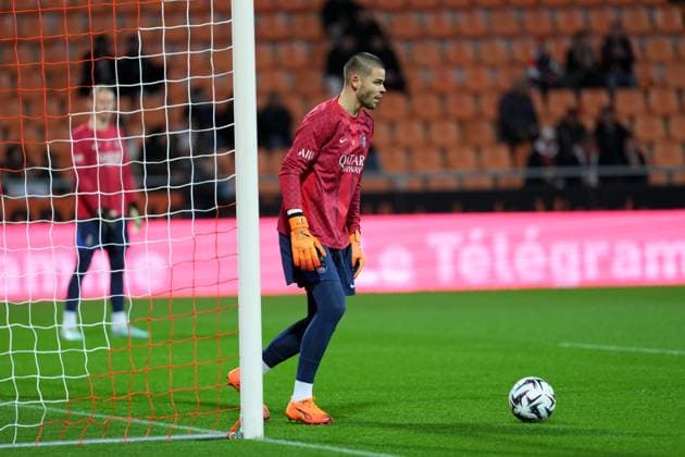 FC Lorient v Paris Saint-Germain - Ligue 1 McDonald s 2025 2026 30 Lucas CHEVALIER (psg) during the Ligue 1 McDonald s match between Lorient and Paris at Stade du Moustoir on October 29, 2025 in Lorient, France. ( Lorient France  Copyright: xFEPx 776348176