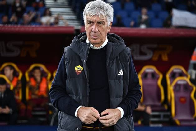 Dc Roma 29 10 2025 - campionato di calcio serie A Roma-Parma foto Domenico Cippitelli Image nella foto: Gianpiero Gasperini 