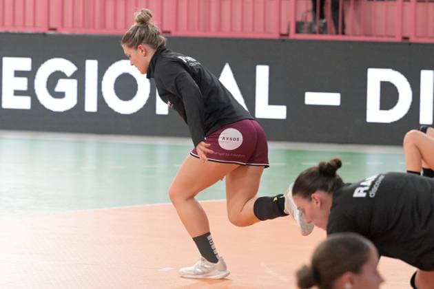 Nele Franz TusSies Metzingen, 10 TusSies Metzingen vs HSG Bensheim Auerbach, Handball, Alsco HBF, 5 League Matchday, Season 2025 2026, 29 10 2025 TusSies Metzingen vs HSG Bensheim Auerbach, Handball, Alsco HBF, 5 League Matchday, Season 2025 2026, 29 10 2025 Tuebingen Copyright: xEibner-Pressefoto TobiasxBaurx EP_TBR