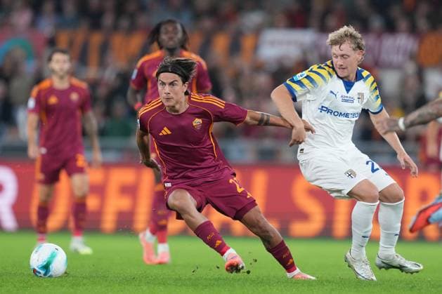 Roma™s Paulo Dybala during the Serie A EniLive soccer match between Roma and Parma at the Rome s Olympic stadium, Italy - Wednesday October 29, 2025 - Soccer ( Photo by Alfredo Falcone LaPresse )  Copyright: xAlfredoxFalcone LaPressex