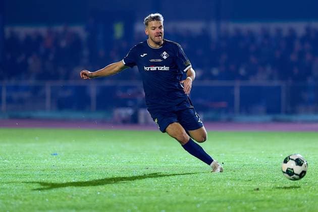 Yannick Glessing FV Illertissen, 07 GER, FV Illertissen 1921 e V vs 1 FC Magdeburg, Football, Mens DFB Cup, 2nd round, 2025 2026 season, 29 10 2025 GER, FV Illertissen 1921 e V vs 1 FC Magdeburg, Football, Mens DFB Cup, 2nd round, 2025 2026 season, 29 10 2025 Illertissen Copyright: xEibner-Pressefoto GeraldxOelze-dexStoppanyx EP_ODS