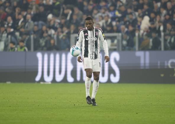 Perre Kalulu of Juventus FC during the Italian serie A, 2025-2026 season, football match between Juventus FC and Udinese Calcio on 29 October 2025 at Allianz Stadium, Turin, Italy. Photo Nderim Kaceli  Copyright: xNderimxKaceli IPAxSportx xipa-agency.netx xx IPA_67237929 IPA_Agency_IPA67237929
