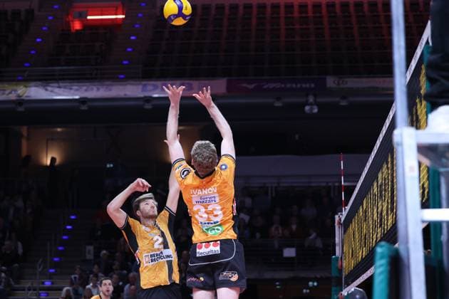 Volleyball, VBL, Berlin Recyling Volleys - SV Warnemünde