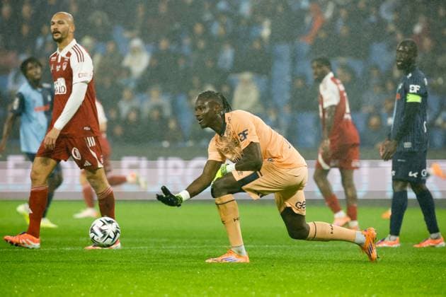 Le Havre Athletic Club v Stade Brestois 29 - Ligue 1 McDonald s 2025 2026 99 Mory DIAW (hac) during the Ligue 1 McDonald s match between Le Havre and Brest at Stade Oceane on October 29, 2025 in Paris, France. Paris France  Copyright: xFEPx 776348175