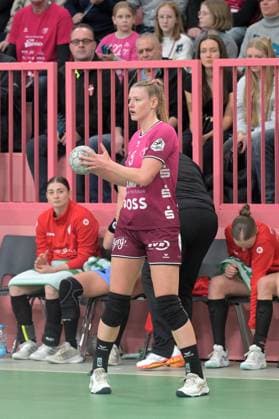 Naina Klein TusSies Metzingen, 09 TusSies Metzingen vs HSG Bensheim Auerbach, Handball, Alsco HBF, 5 League Matchday, Season 2025 2026, 29 10 2025 TusSies Metzingen vs HSG Bensheim Auerbach, Handball, Alsco HBF, 5 League Matchday, Season 2025 2026, 29 10 2025 Tuebingen Copyright: xEibner-Pressefoto TobiasxBaurx EP_TBR