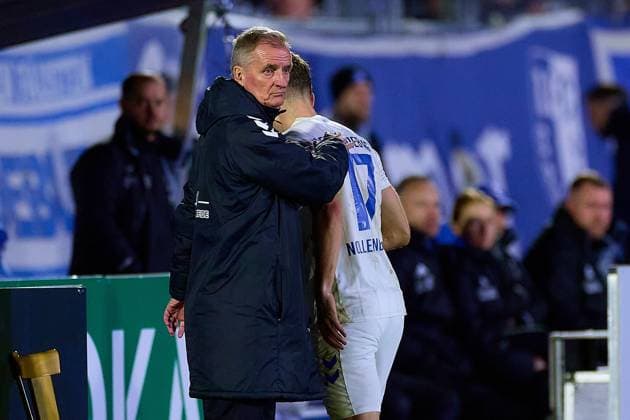 Portrait, portrait, cropped image of Petrik Sander 1 FC Magdeburg, head coach replacing Alexander Nollenberger 1 FC Magdeburg, 17 GER, FV Illertissen 1921 e V vs 1 FC Magdeburg, Football, Mens DFB Cup, 2nd round, 2025 2026 season, 29 10 2025 GER, FV Illertissen 1921 e V vs 1 FC Magdeburg, Football, Mens DFB Cup, 2nd round, 2025 2026 season, 29 10 2025 Illertissen Copyright: xEibner-Pressefoto GeraldxOelze-dexStoppanyx EP_ODS