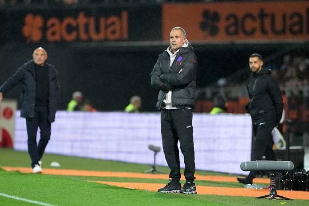 FC Lorient v Paris Saint-Germain - Ligue 1 McDonald s 2025 2026 Luis ENRIQUE (Entraineur PSG) during the Ligue 1 McDonald s match between Lorient and Paris at Stade du Moustoir on October 29, 2025 in Lorient, France. ( Lorient France  Copyright: xFEPx 776348176