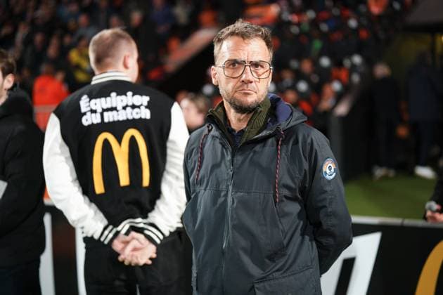 FC Lorient v Paris Saint-Germain - Ligue 1 McDonald s 2025 2026 Stephane PEDRON during the Ligue 1 McDonald s match between Lorient and Paris at Stade du Moustoir on October 29, 2025 in Lorient, France. ( Lorient France  Copyright: xFEPx 776348176