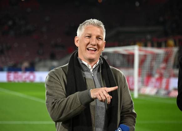Bastian Schweinsteiger ARD Sportschau Expert 29 10 2025, Football DFB Pokal, Season 2025 2026, 2 Round, 1 FC Köln FC Bayern München DFB regulations prohibit any use of photographs as image sequences and or quasi video Koeln Rhein Energie Stadion Nordrhein Westfalen Germany Team2