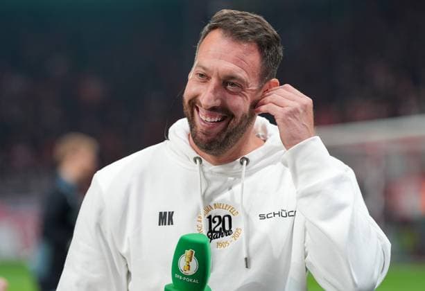 Frank Krampe DSC Arminia Bielefeld, Head Coach before the match GER, 1 FC Union Berlin vs DSC Arminia Bielefeld, Football, DFB Pokal, 2nd Round, Season 2025 2026, 29 10 2025 DFL REGULATES PROHIBIT ANY USE OF PHOTOGRAPHS AS IMAGE SEQUENCES AND OR QUASI VIDEO GER, 1 FC Union Berlin vs DSC Arminia Bielefeld, Football, DFB Pokal, 2nd Round, Season 2025 2026, 29 10 2025 Berlin Copyright: xEibner-Pressefoto ScottxColemanx EP_SCN